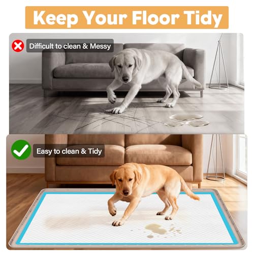57" x40" Pee Pad Holder for Dogs Puppy Pad Holder Khaki (57" X40" Khaki)