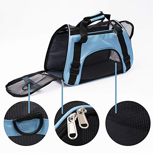 Pet Carrier Soft (Small-Blue)
