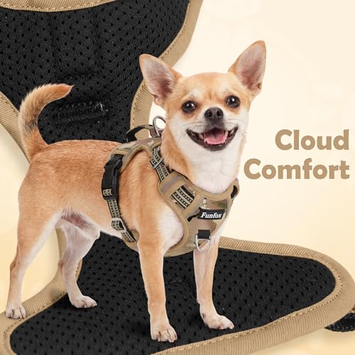 Dog Harness No Pull (Camo Brown / X-Large)