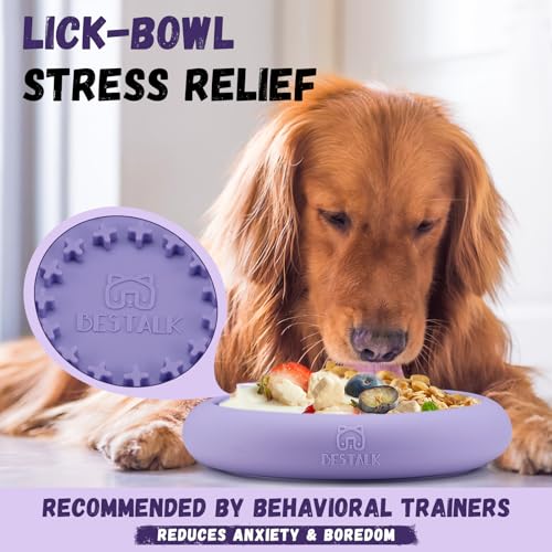 Dog Lick Bowl (Purple)