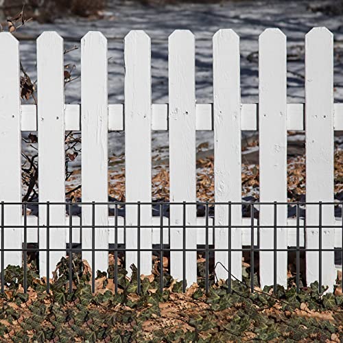 32x10 inch No Dig Animal Barrier Fence (32x10-20P black)