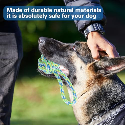 30 Pcs Rope Dog Toys for Aggressive Chewers Heavy Duty Dog Chew Toys for Medium Large Dog Cotton Dog Toys War Dog Toy for Teeth Cleaning