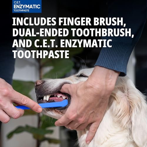C.E.T. Oral Hygiene Kit for Dogs (1 Count (Pack of 1))