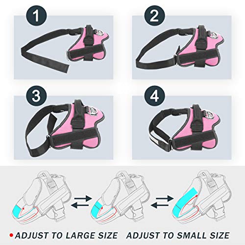 Dog Harness No (X-Large (Pack of 1) / Pink)