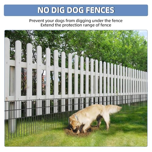 25 Pack Garden Animal Barrier Fence (27FT x17in(H), 25pack)