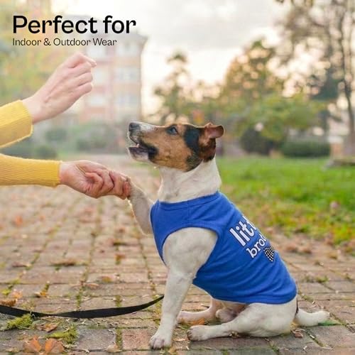 Dog Shirt 100% Cotton Shirts for Small Dogs (X-Small (3-5lbs))