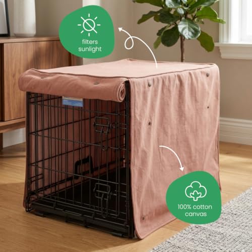 Kyoto Dog Crate Cover (Kyoto / 24.0"L x 18.0"W x 21.0"H)