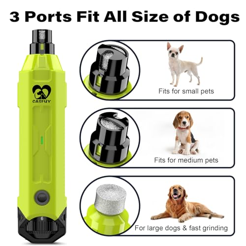 6 Speed Dog Nail Grinder (Green)