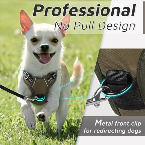 Dog Harness for Small Dogs (X-Small / Brown)