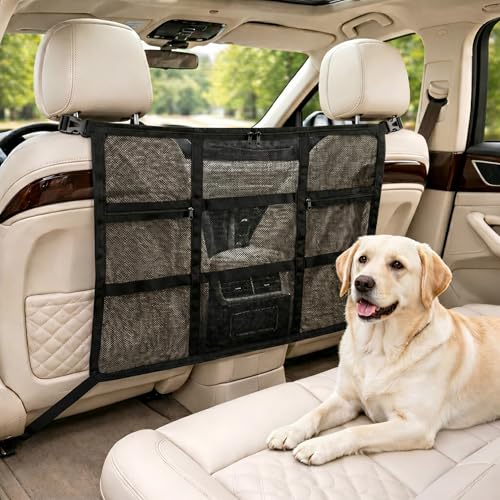 Dog Car Barrier with 3