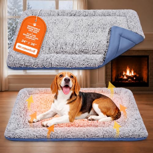 Self Warming Cat Bed (Dark Blue / 24"x36")