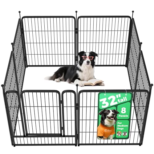 Rollick Dog Playpen (Black / 32"H)