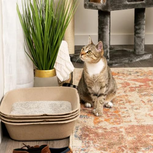 Set of 1 Litter Box & 5 Sifting Liners (Litter Box Sifting Kit / Large (6-Piece Set))