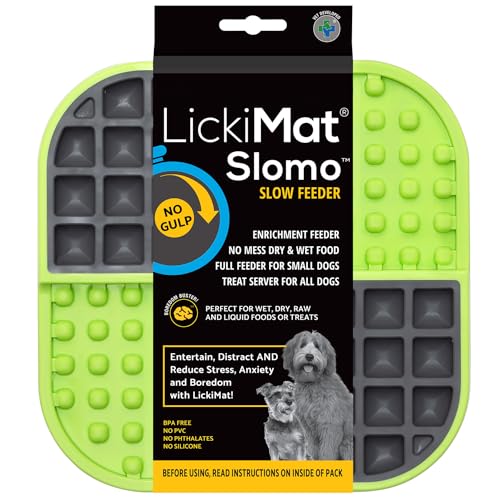 Slomo Dog Slow Feeders Lick Mat (Green)