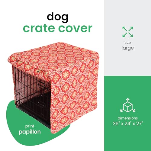 Papillon Dog Crate Cover (Papillon / 36.0"L x 24.0"W x 27.0"H)