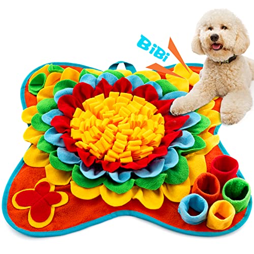 Snuffle Mat for Dogs Pet Treats Feeding Mat for Small (Blue)