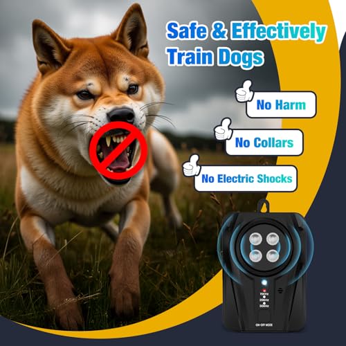 Dog Bark Deterrent Devices (FX4T / Dark Black)