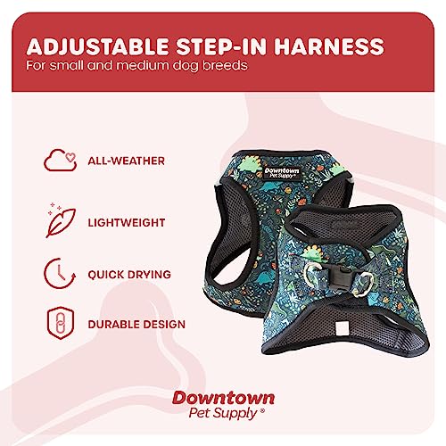 Step in Dog Harness (Small / Dinosaur)