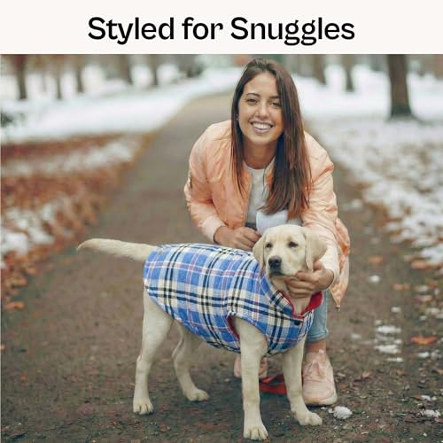 Dog Reversible Jacket (L / Plaid Reversible Jacket)