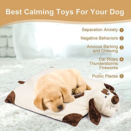 Puppy Heartbeat Toy (White)