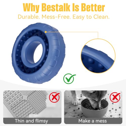 Dog Enrichment Lick Bowl (Medium / Dark blue)