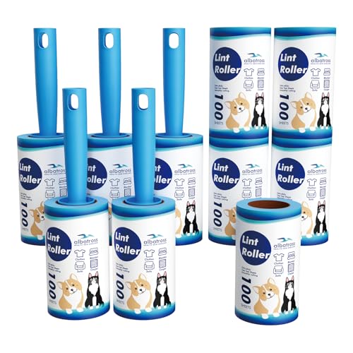 1000 Sheets Lint Rollers for Pet Hair Extra Sticky