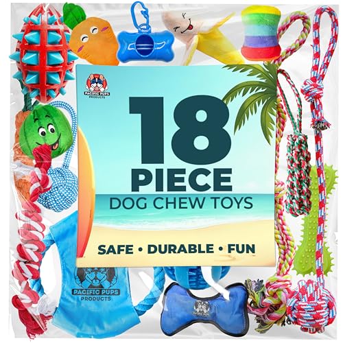Dog Chew Toys (18 Count / 18 Pack - Classic)