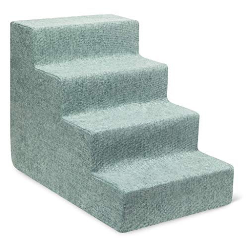 Dog Stairs & Steps (Pale Teal / H: 18 Inches)