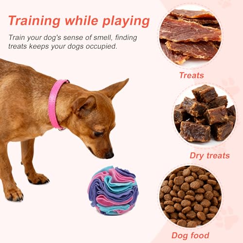 Snuffle Ball for Dogs (Macaron Blue / Medium)