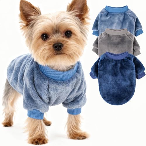 Dog Sweater 3 (Grey,Blue,Navy / Small)