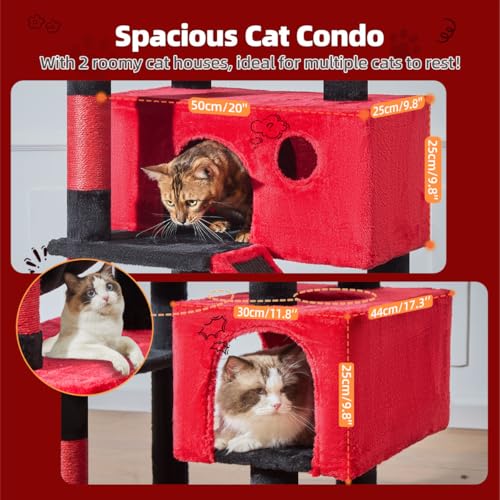 Gothic Cat Tree (Gothic / 71 Inches)