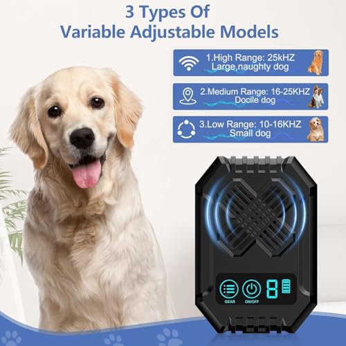 Dog Bark Deterrent Device (One Size / Black)