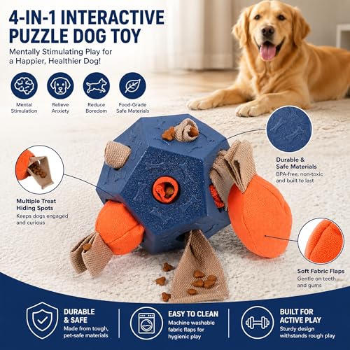 Dog Snuffle Ball (Blue)