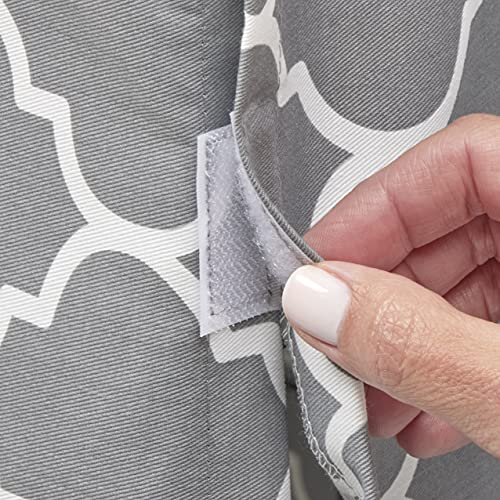 MidWest Homes for Pets Small Dog Crate Cover Featuring Teflon Fabric Protector (Designer Gray / 24 Inch)