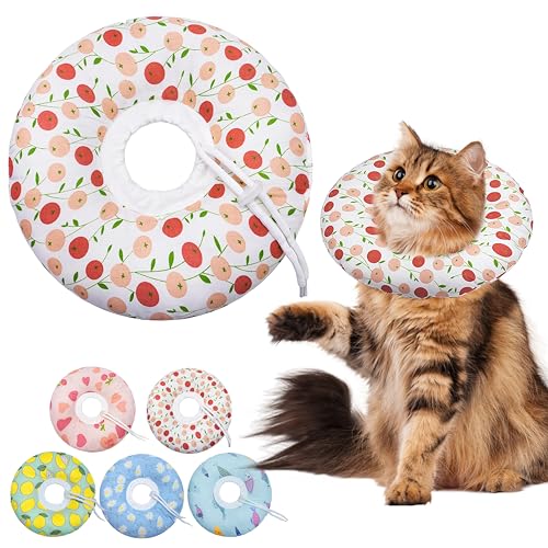 Cat Cone Collar Soft (Pink Cherry / Large)