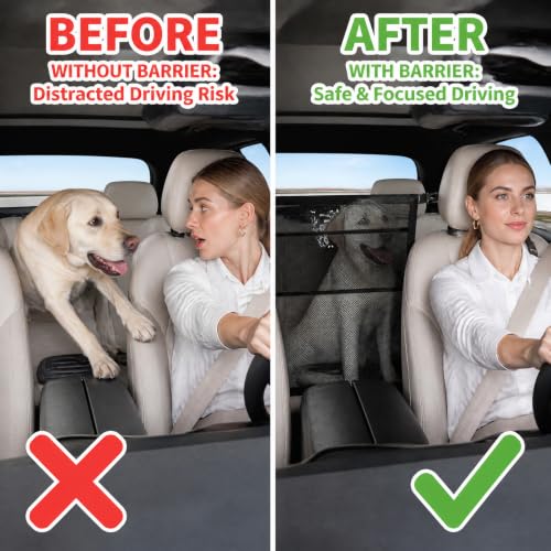 Dog Car Barrier for Car SUV Truck