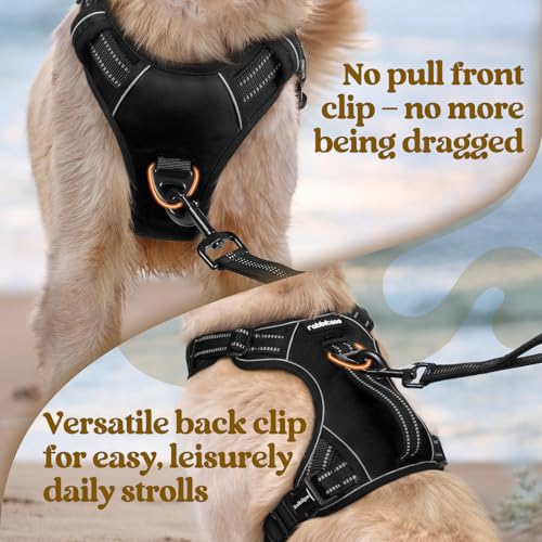 Large Dog Harness (Large / Black)