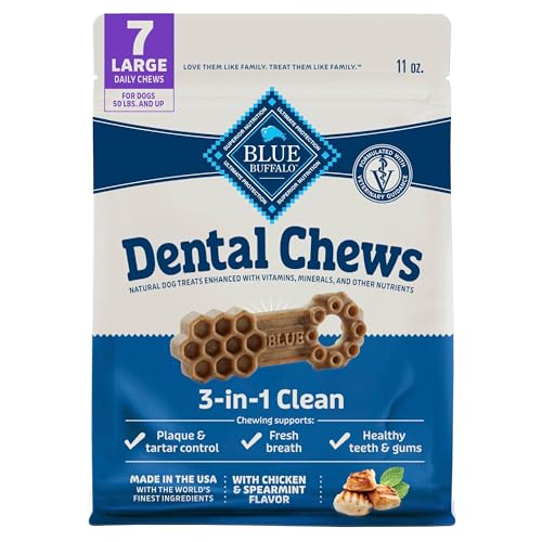Chicken & Spearmint Large Dental Chews (11 Ounce (Pack of 1))