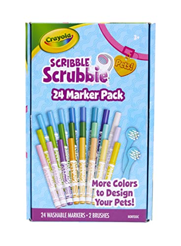 Scribble Scrubbie Pets Marker Refill & Expansion Set (Small / Refill Markers)
