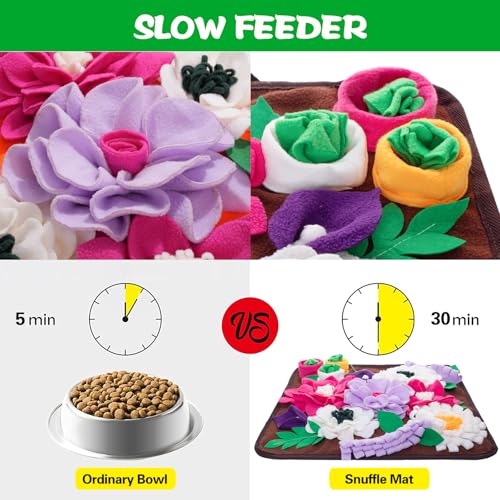 Snuffle Mat for Dogs (coffee)