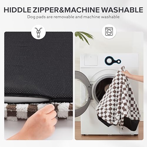 Dog Bed for Medium Dogs (M (30x20) / Coffee)