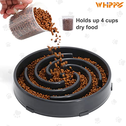 Slow Feeder Large Dog Bowl (Large / D-gray)