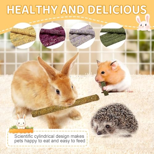 208Pcs Rabbit Chew Sticks (208Pack-Set)