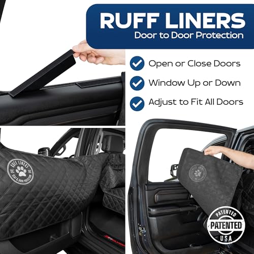XL Back Seat Extender for Dogs (Black / XL - Full-Size Trucks)