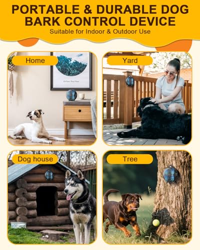 Anti Barking Device for Dogs (Black)