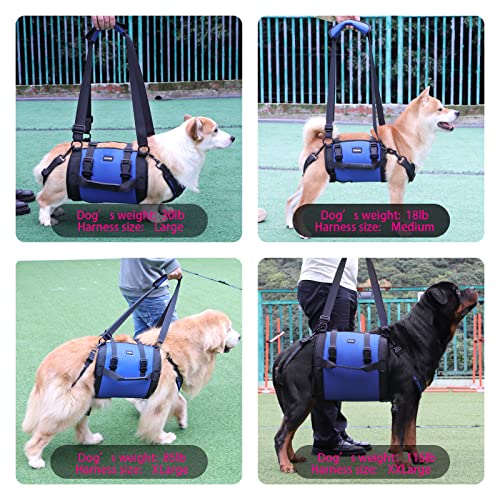 Dog Carry Sling (Blue / XL)