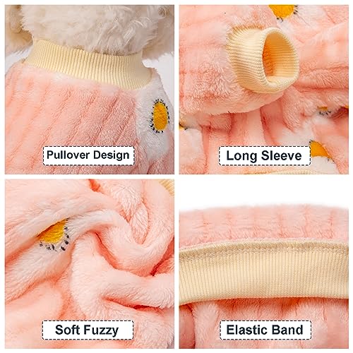 3 Pack Dog Sweaters (Large / Dy Pink+Dy Purple+Dy Yellow)
