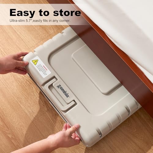 28" L Collapsible Dog Crate for Dogs (Beige / 27.95 x 18.9 x 21.65 in)