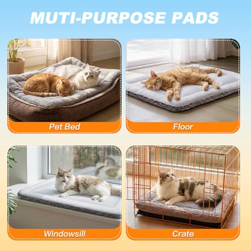 Self Warming Cat Bed (Gray / 24"x36")