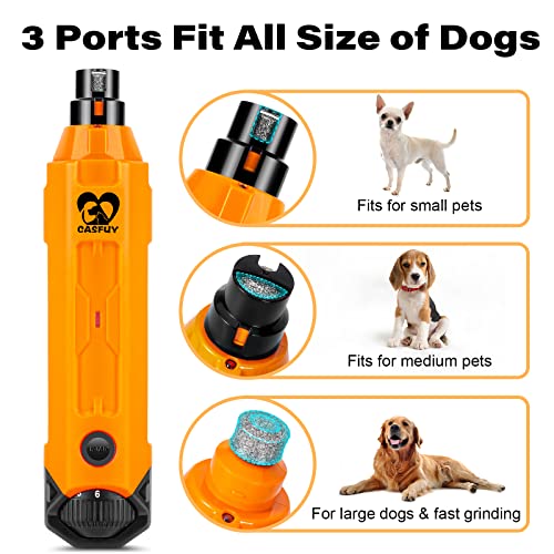 6 Speed Dog Nail Grinder (C-Orange)